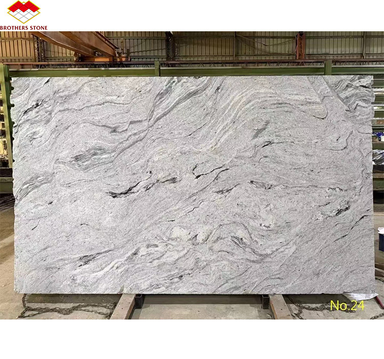 Low Per Square Foot Viscon Weißgranitplatten für moderne Villa Außenwandverkleidung