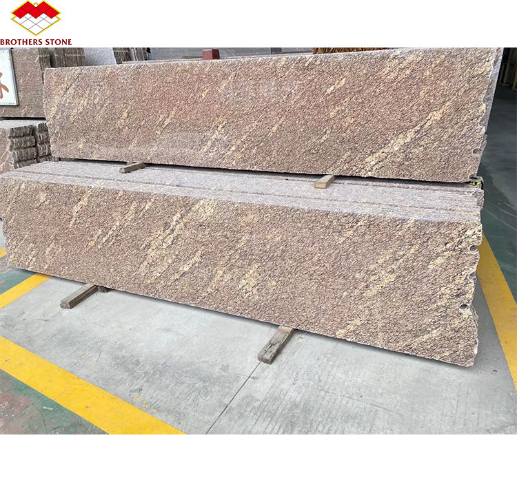 Giallo Gold Granit Kalifornien Goldfarbe für Außenwandverkleidung und Handrail