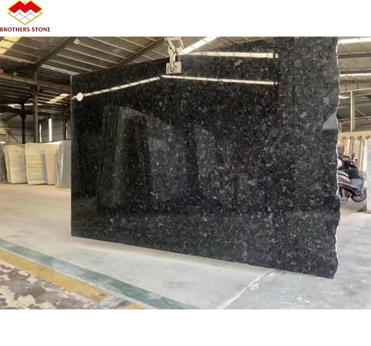 Moderner Stil Elegante schwarze Granitplatte aus Marmor für Villa-Schreibtisch und Außendekor