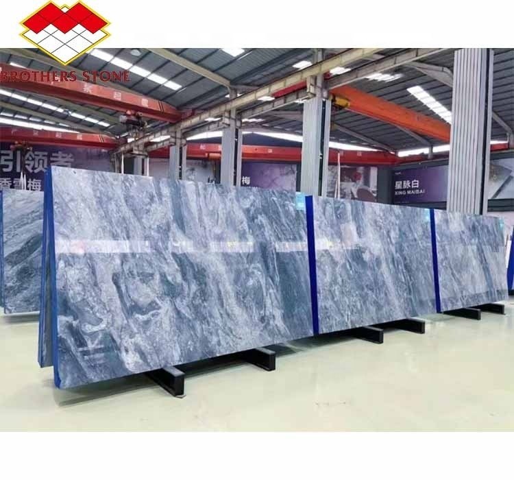 Kalzit-Marmor-Stein Luxus polierte Grenzen für Wohnzimmer Wand Backsplash Fußböden