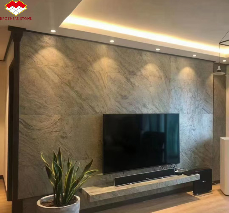 Ultradünne Naturstein-Venerierschicht-Wandfliesen für moderne Hotel-Innenarchitektur