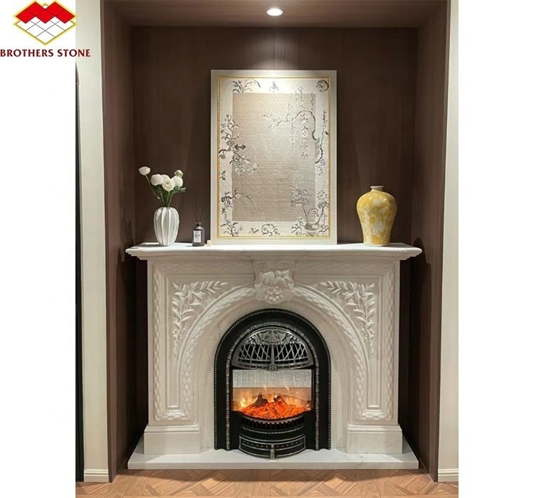 Steinkohlenkamine Modern italienischer Stil Marmor Sofitel Kamin Mantel für Innenarchitektur